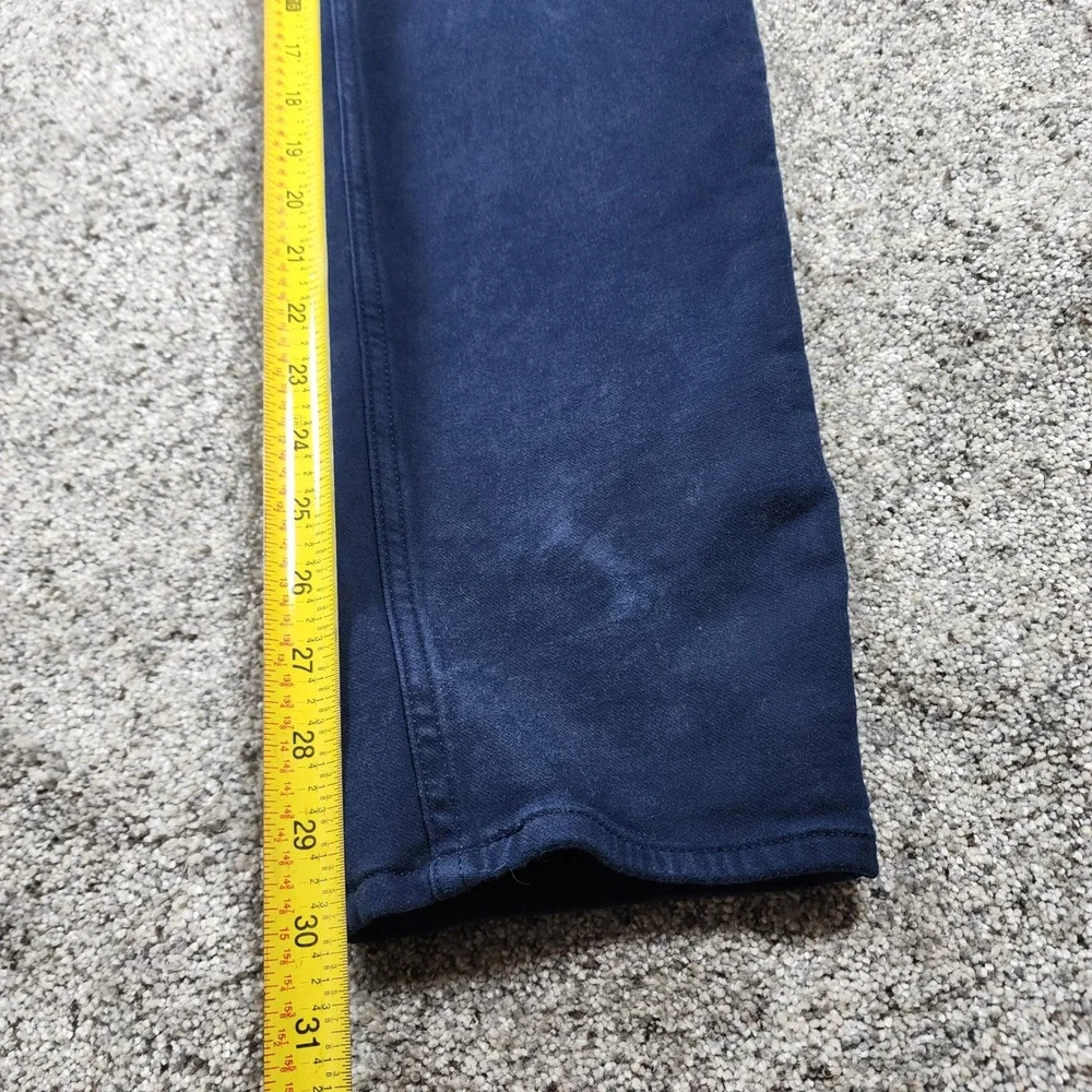 Banana Republic Pants Mens 30x32 Navy Blue Slim Stretch Chino EUC MSRP 140